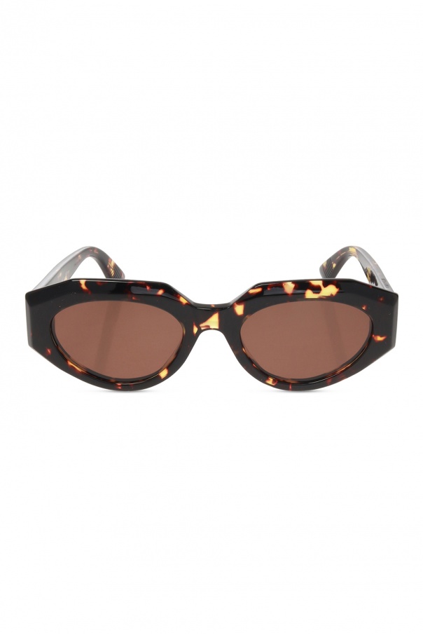 Bottega Veneta Logo Lens sunglasses