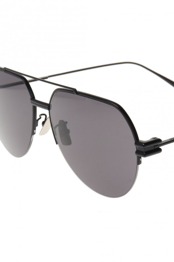 Black Sunglasses with logo Bottega Veneta - Vitkac TW