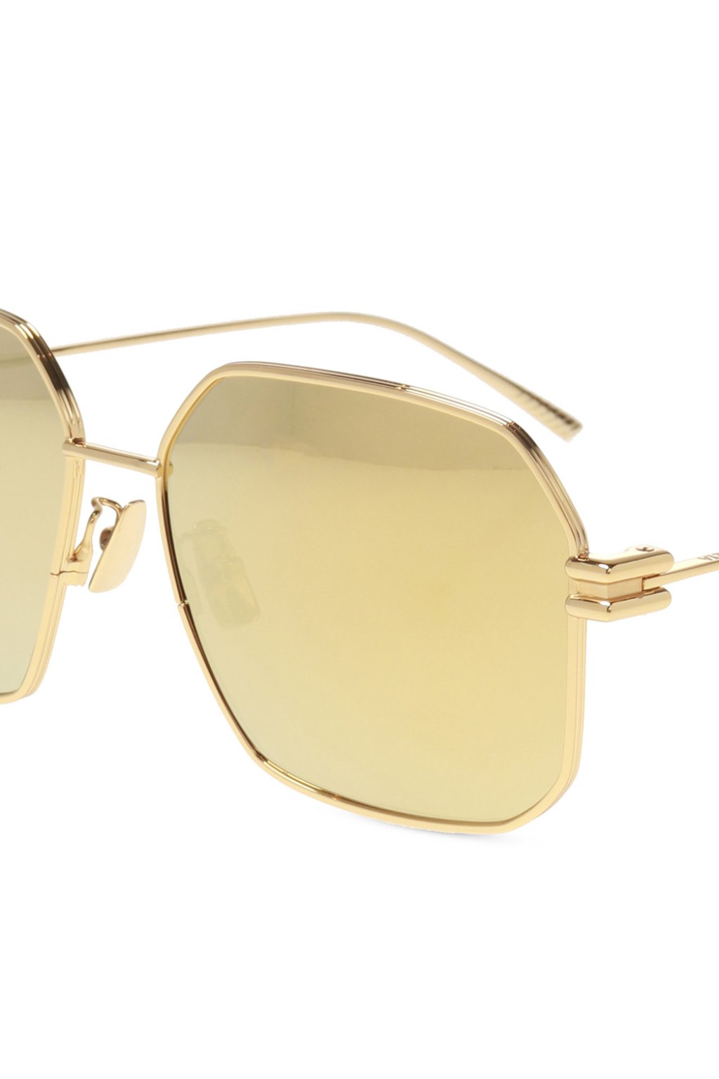 Brand New Bottega Veneta Sunglasses BV 1012/S-004 Gold/Green Men Women  Unisex 889652267142