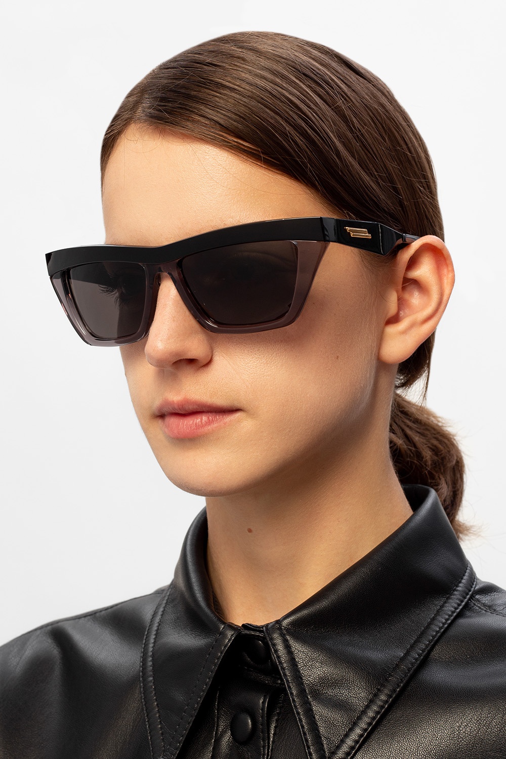 Bottega Veneta Logo sunglasses