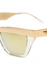 Bottega Veneta Logo sunglasses