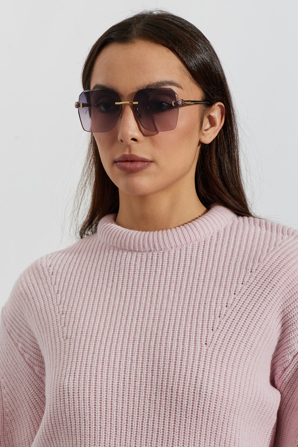 Bvlgari Geometric sunglasses