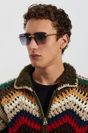 Bvlgari Frameless sunglasses