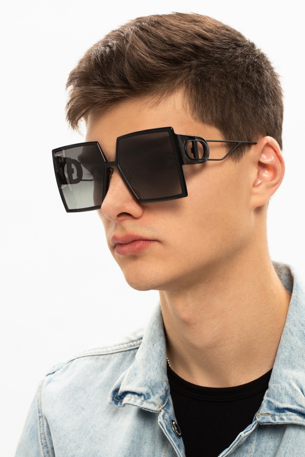 30 Montaigne Mini SI Sunglasses in Black  Dior Eyewear  Mytheresa