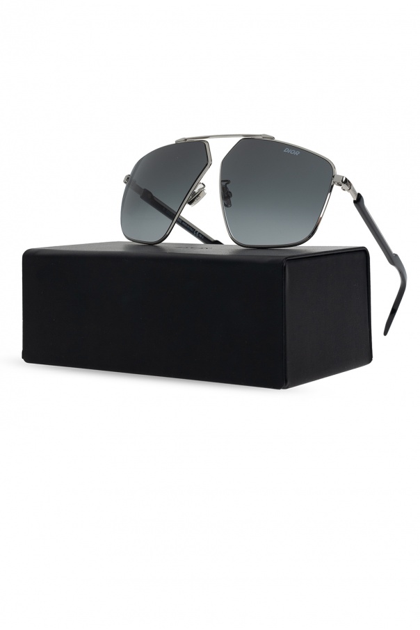 Sunglasses Dior - IetpShops GB - Prada Eyewear Duple rectangular-frame  sunglasses