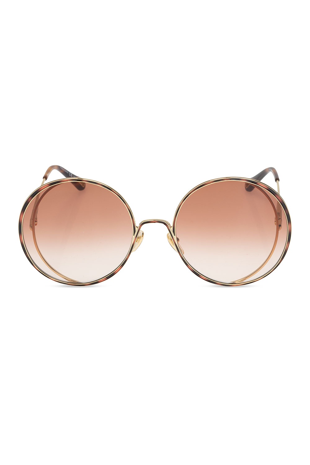 Womens Accessories Sunglasses Chloé Sunglasses in Golden Brown 