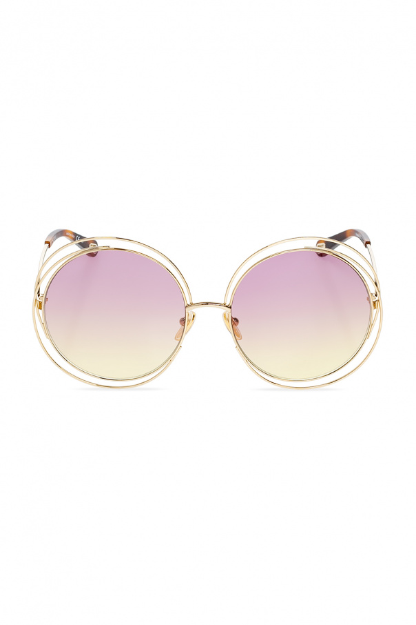 Chloé dior sunglasses with logo