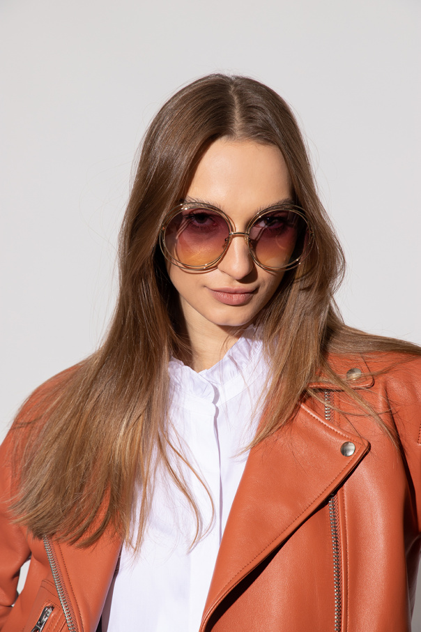 Chloé VE4316B-51481357 Havana sunglasses aviator Brown Gradient Lens