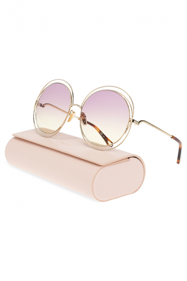 Chloé VE4316B-51481357 Havana sunglasses aviator Brown Gradient Lens