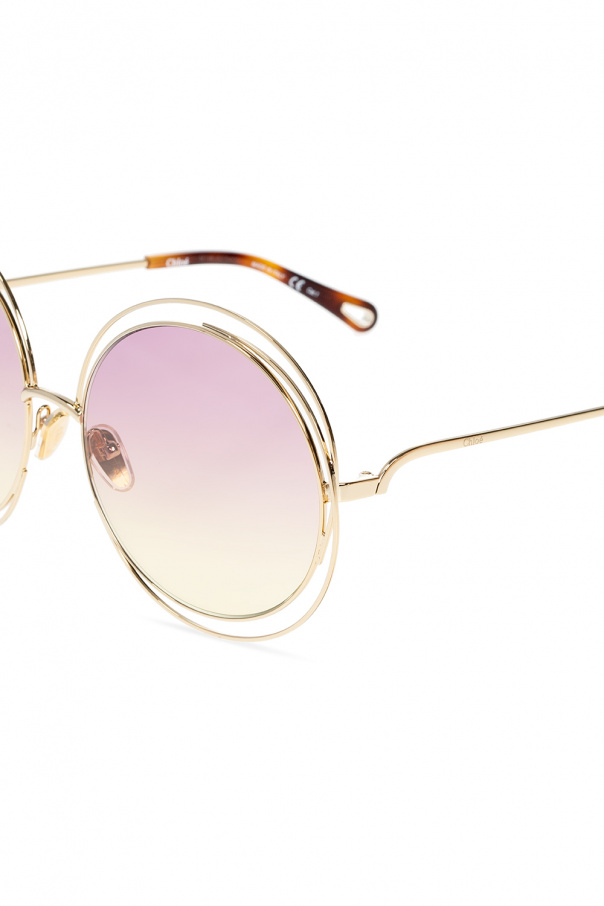 Chloé VE4316B-51481357 Havana sunglasses aviator Brown Gradient Lens