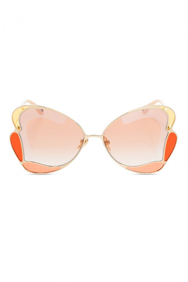 Chloé Vogue Eyewear Gigi Hadid capsule tinted aviator Vauthier sunglasses