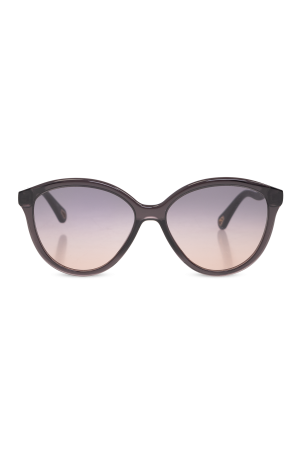 Logo-engraved sunglasses od Chloé