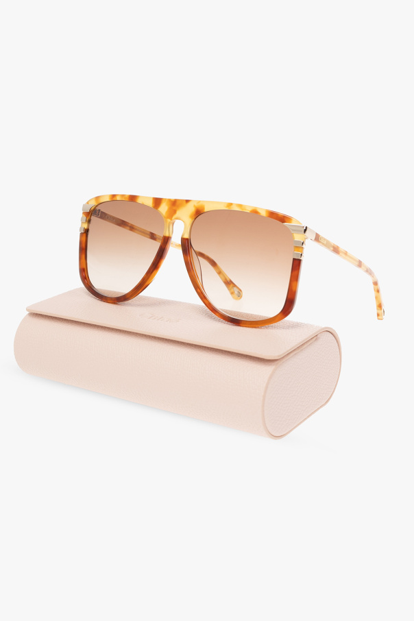Chloé Burberry Eyewear Myrtle square-frame Versace sunglasses