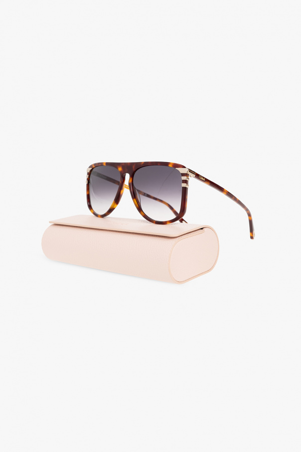 Chloé ‘West’ metallic sunglasses