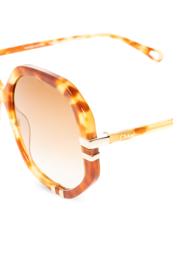 Chloé soft Sunglasses with logo