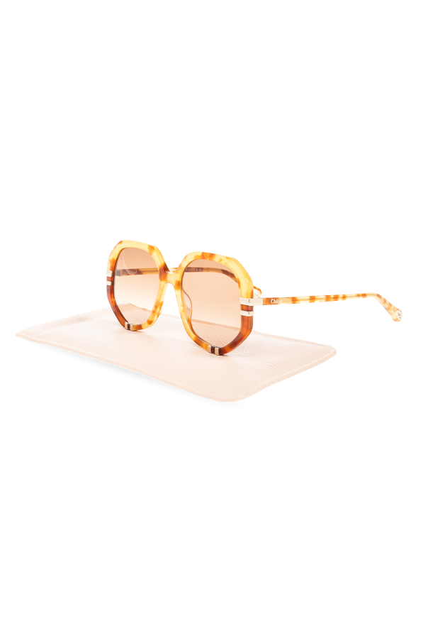 Chloé Monterosa Sunglasses with logo