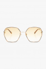 Manta square-frame sunglasses Nero