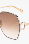 Chloé Logo-engraved sunglasses