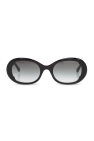 Versace Eyewear Medusa Biggie oval-frame sunglasses Rot
