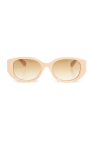 tilted square-frame sunglasses Oro