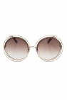 curved cat-eye sunglasses