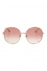 cartier eyewear screw detail aviator sunglasses item