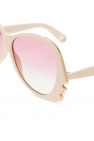 Chloé Acetate sunglasses with logo