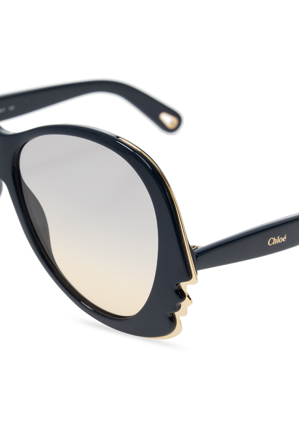 Chloé U8 rectangle-frame sunglasses