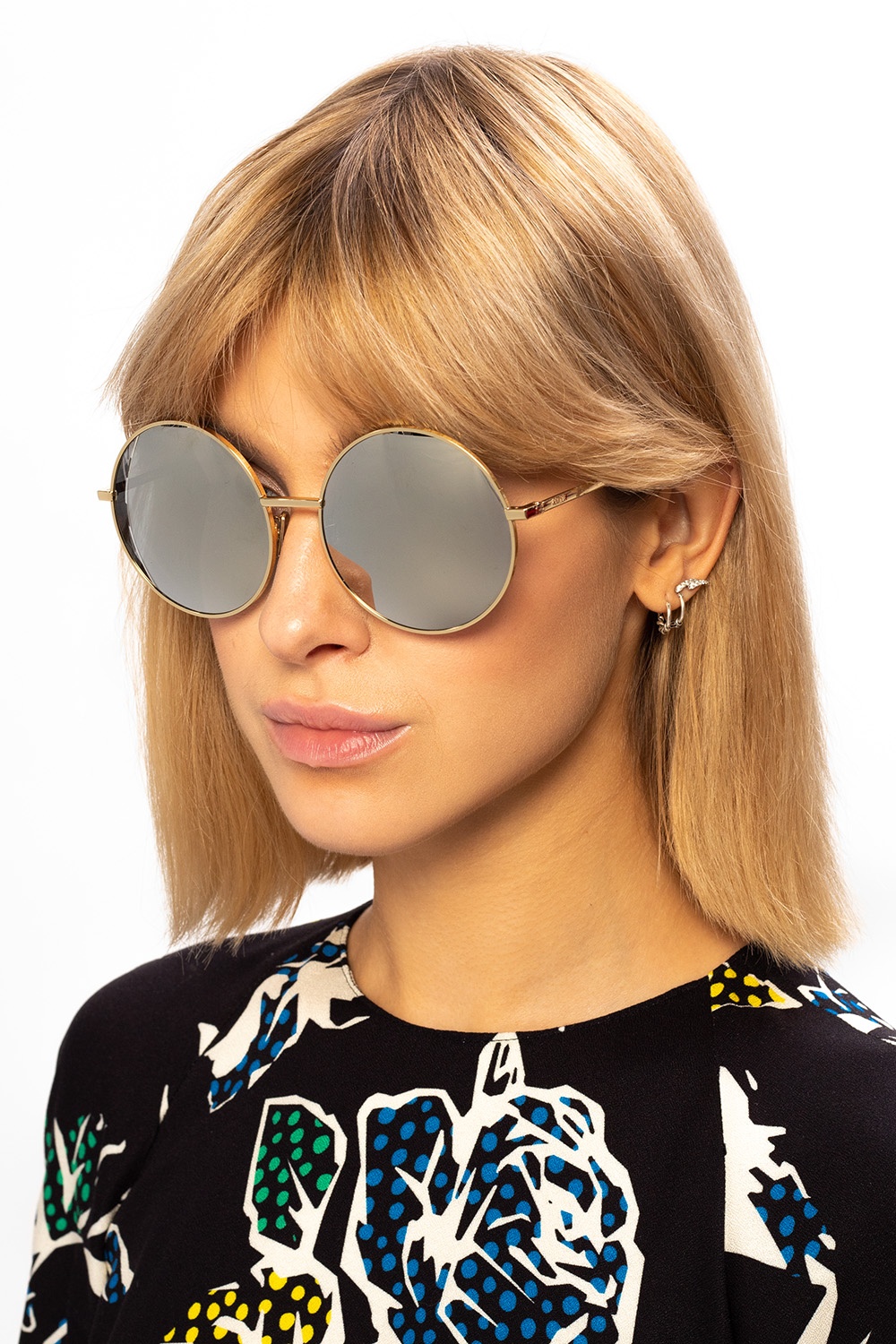 Slumber lejesoldat Vædde Women's Accessories | Celine Sunglasses GA8074 32W 58 | PochtaShops | Rhude  X Rhevision 101 square-frame sunglasses