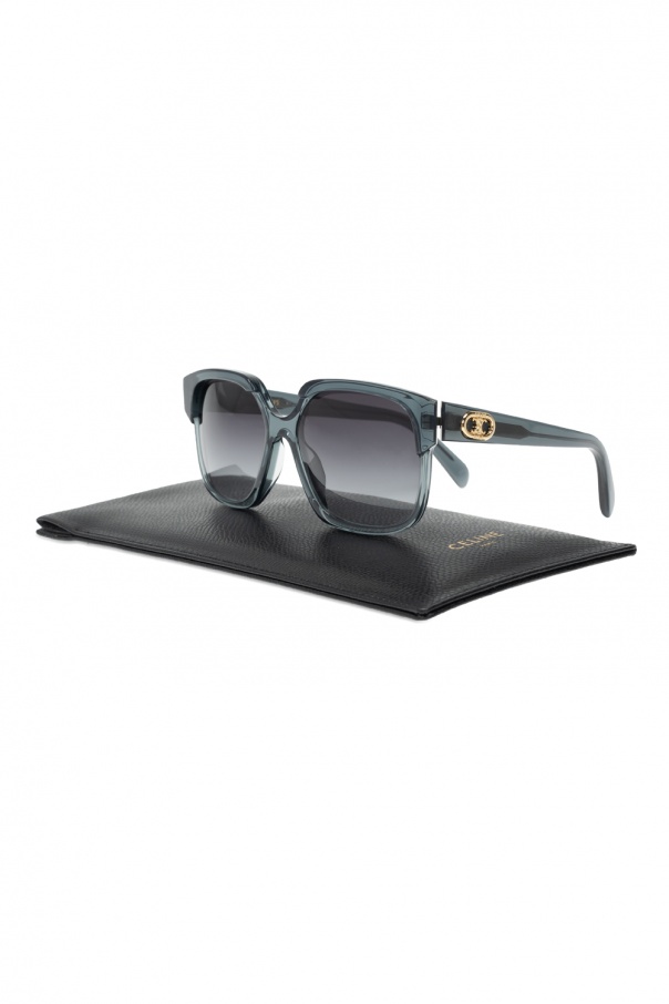 Celine saint laurent eyewear square frame sunglasses item