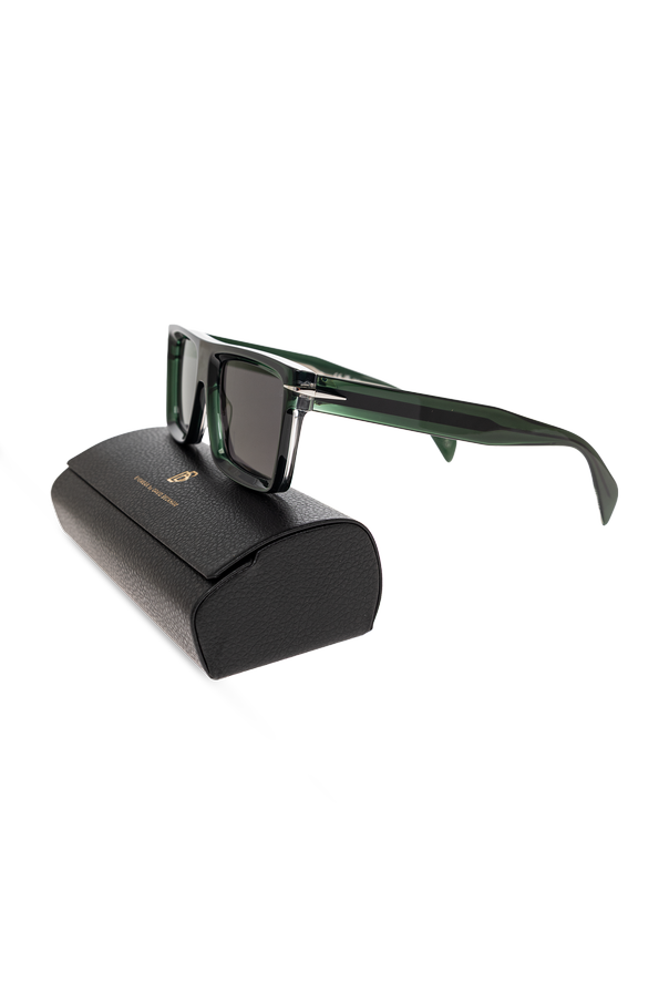 Eyewear by David Beckham Ochelari de soare cu ramă dreptunghiulară, din acetat, în stil masculin