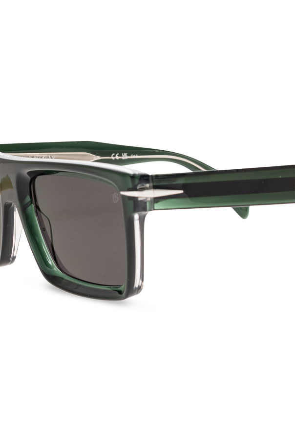 Eyewear by David Beckham Ochelari de soare cu ramă dreptunghiulară, din acetat, în stil masculin