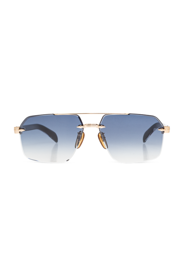 Minimalist men's sunglasses od Eyewear by David Beckham