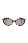 Prada Pr 18ws Amber Crystal Sunglasses