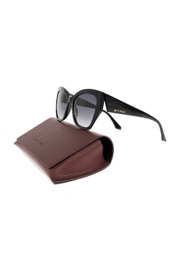 Etro Gafas de sol Etro de gran montura tipo cat-eye