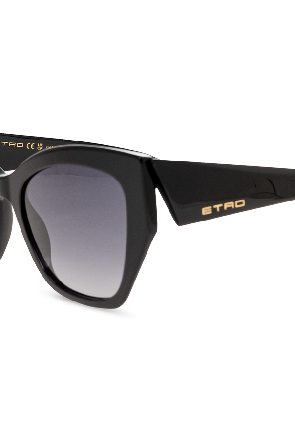 Etro Gafas de sol Etro de gran montura tipo cat-eye