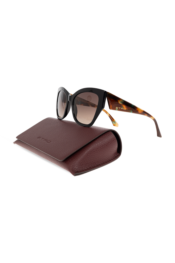 Etro Cat-eye sunglasses with gradient lenses and case