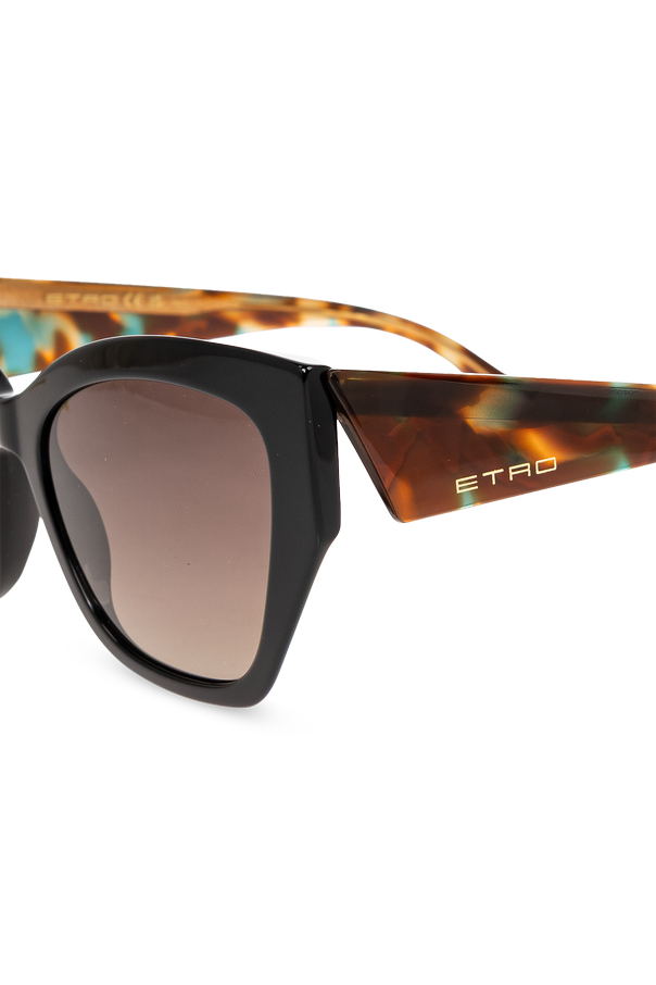 Etro Cat-eye sunglasses with gradient lenses and case