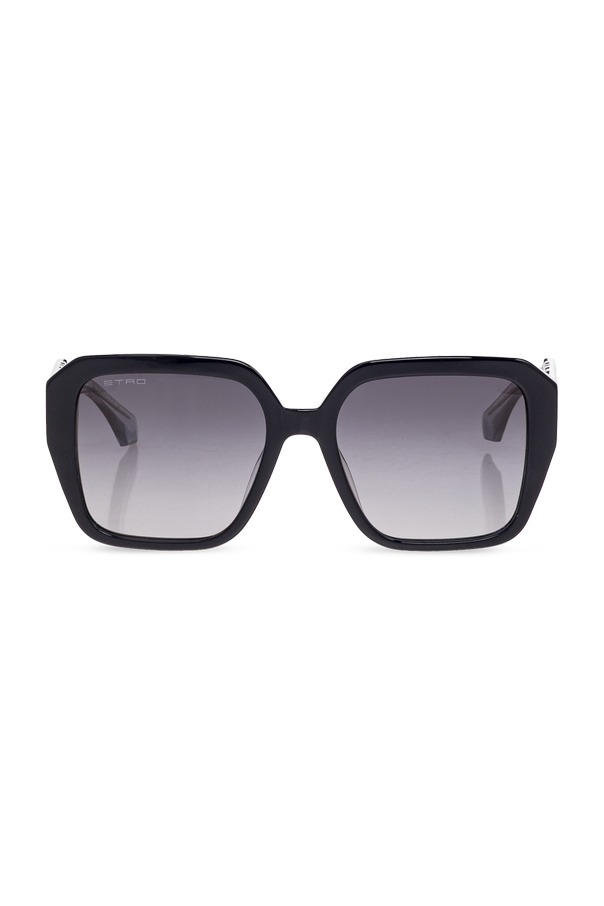 Oversized square sunglasses od Etro