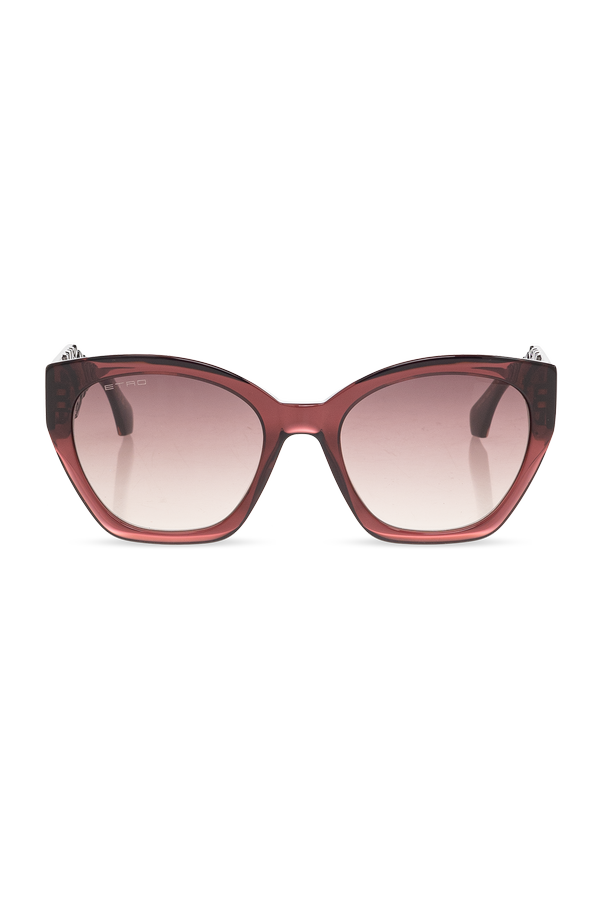 Cat-eye sunglasses with a full-rim frame od Etro