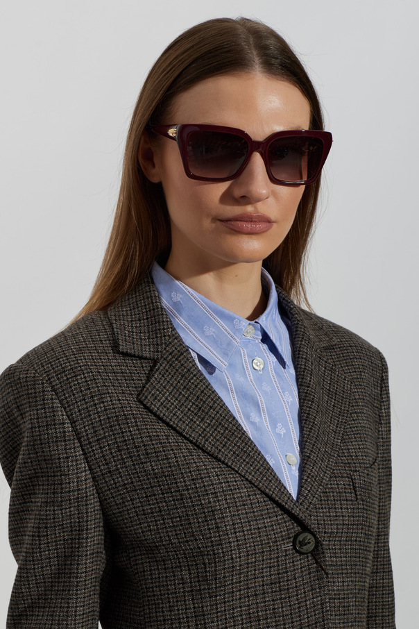 Etro Gafas de sol de Etro de gran tamaño y forma ligeramente redondeada