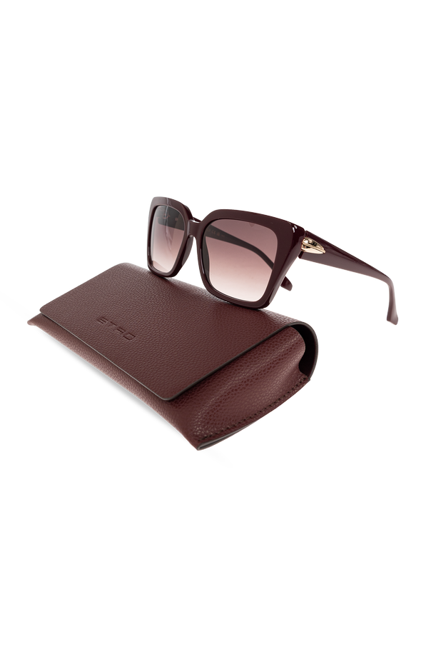 Etro Gafas de sol de Etro de gran tamaño y forma ligeramente redondeada