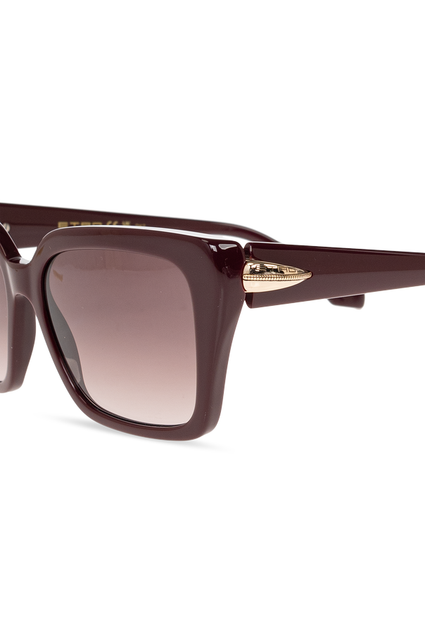 Etro Gafas de sol de Etro de gran tamaño y forma ligeramente redondeada