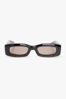 tortoiseshell-effect square-frame sunglasses Toni neutri