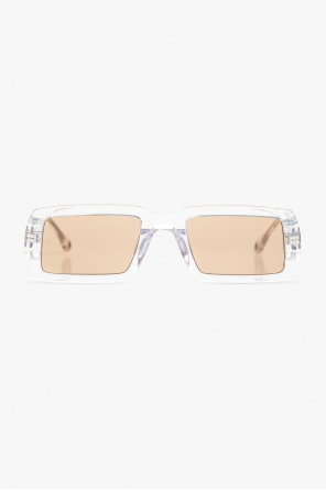 Terracraft pilot-frame sunglasses White