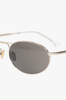 Etudes GOLD Sunglasses with transparent insert
