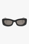 Oakley Leffingwell rectangular-frame sunglasses Grau