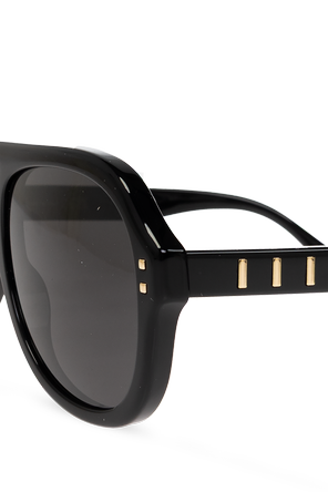 Fendi Sunglasses with a bold, full aviator frame