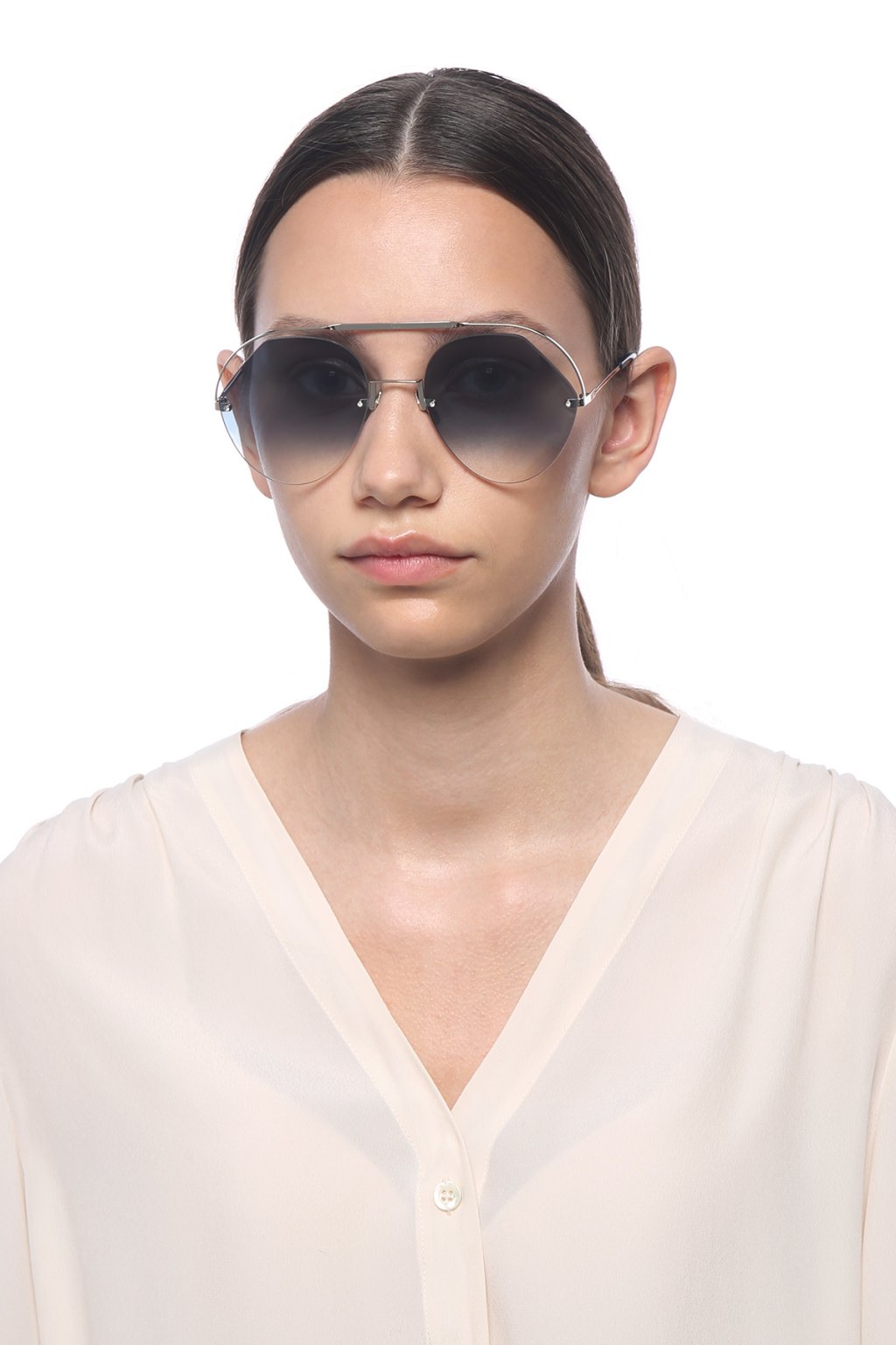 Crystals' sunglasses Fendi - Vitkac TW