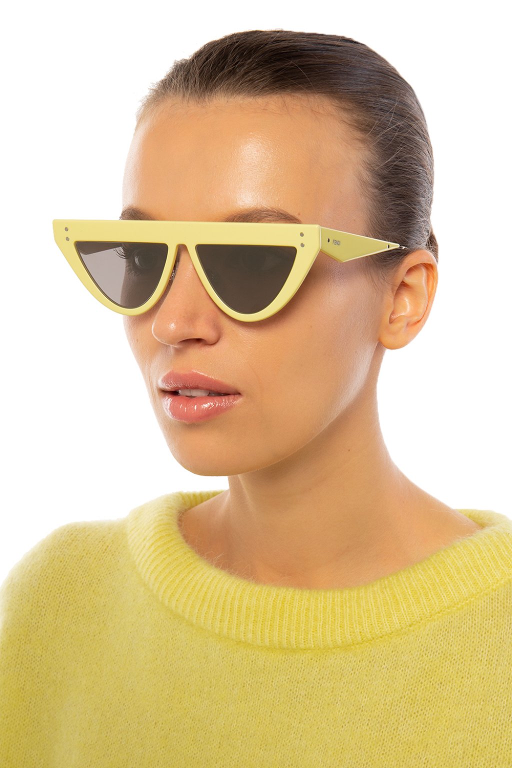 fendi sunglasses yellow